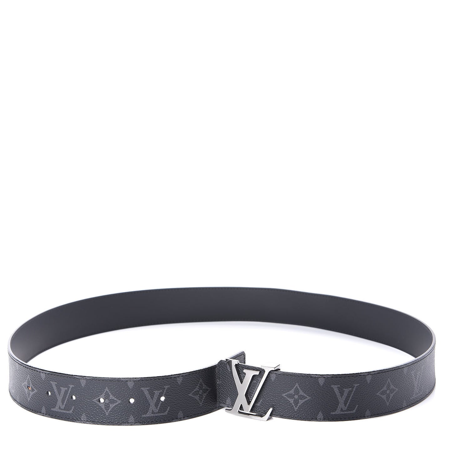 Monogram Eclipse Taigarama 40mm LV Initiales Reversible Belt 100 40 Black