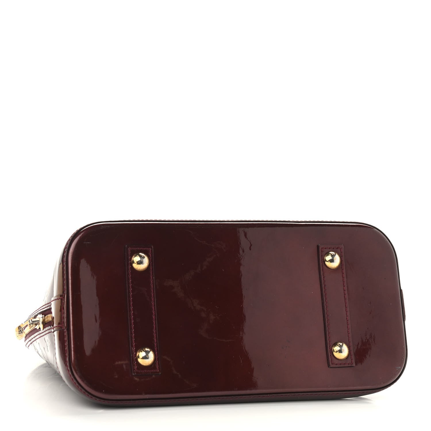 Louis Vuitton Vernis Alma PM Rouge Fauviste 4 of 10