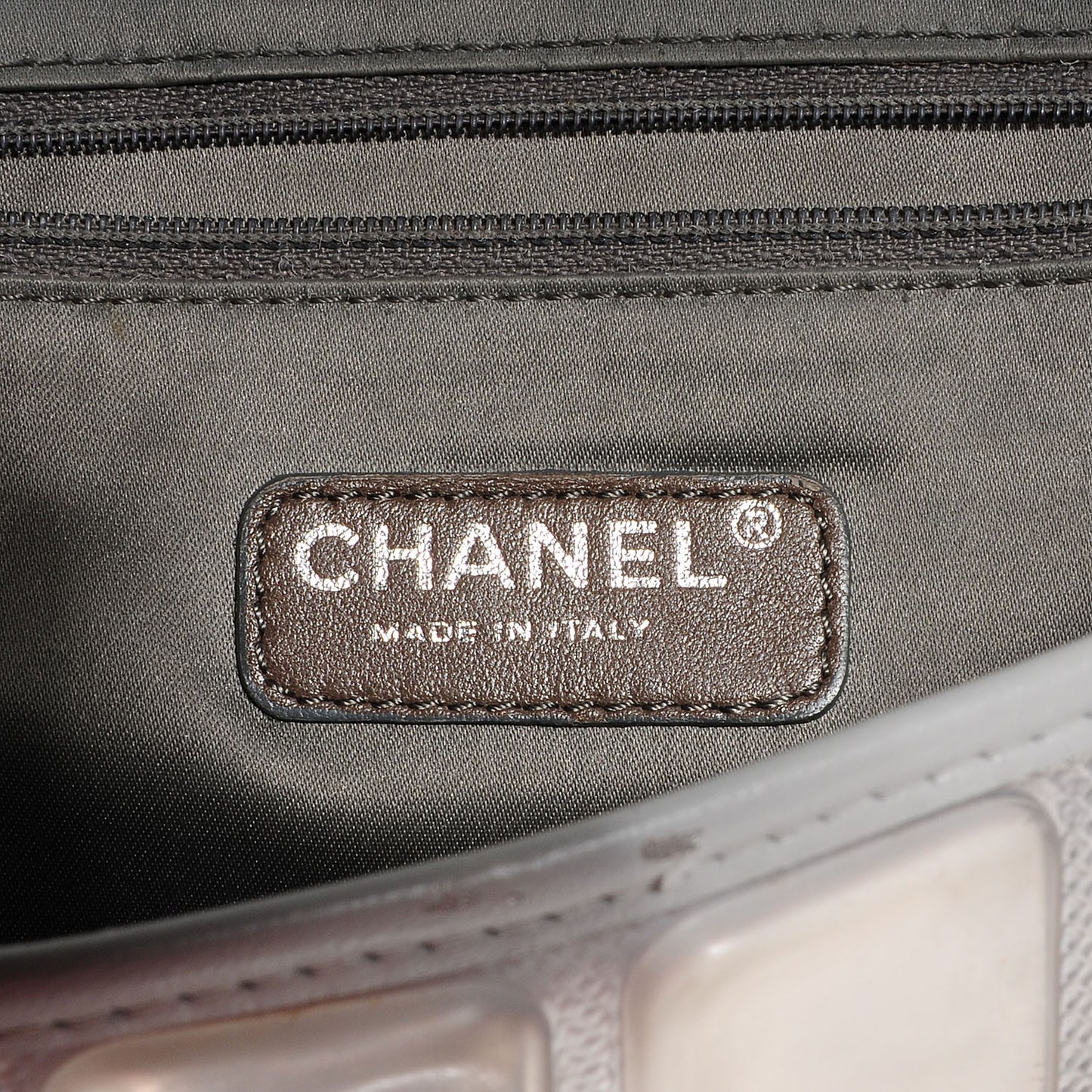 Vinyl Ice Cube Large Flap Bag