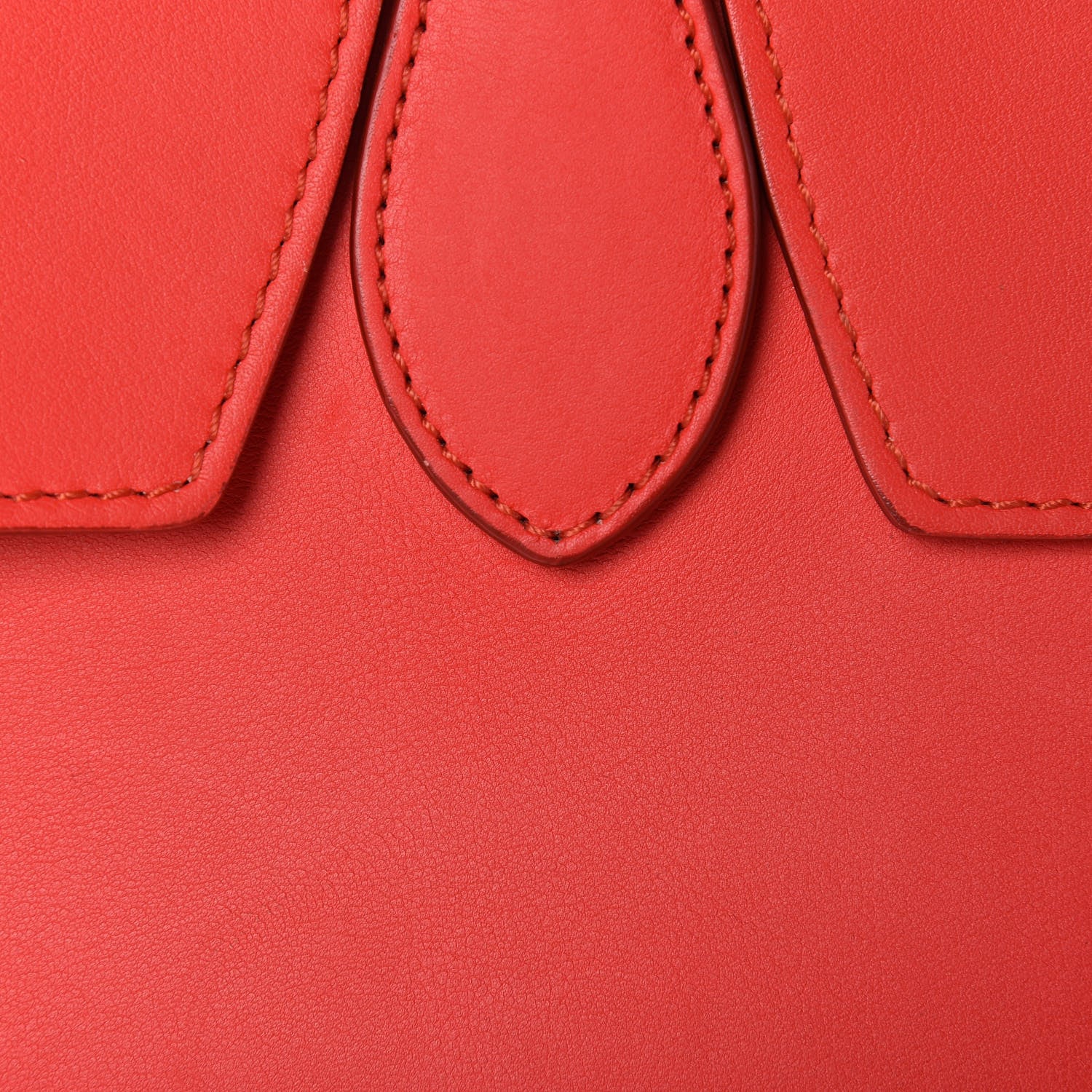 Celine Smooth Calfskin Mini Tie Knot Tote Alizarin 17 of 21