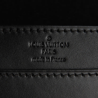 Louis Vuitton Calfskin Chain Louise GM Black 5 of 6