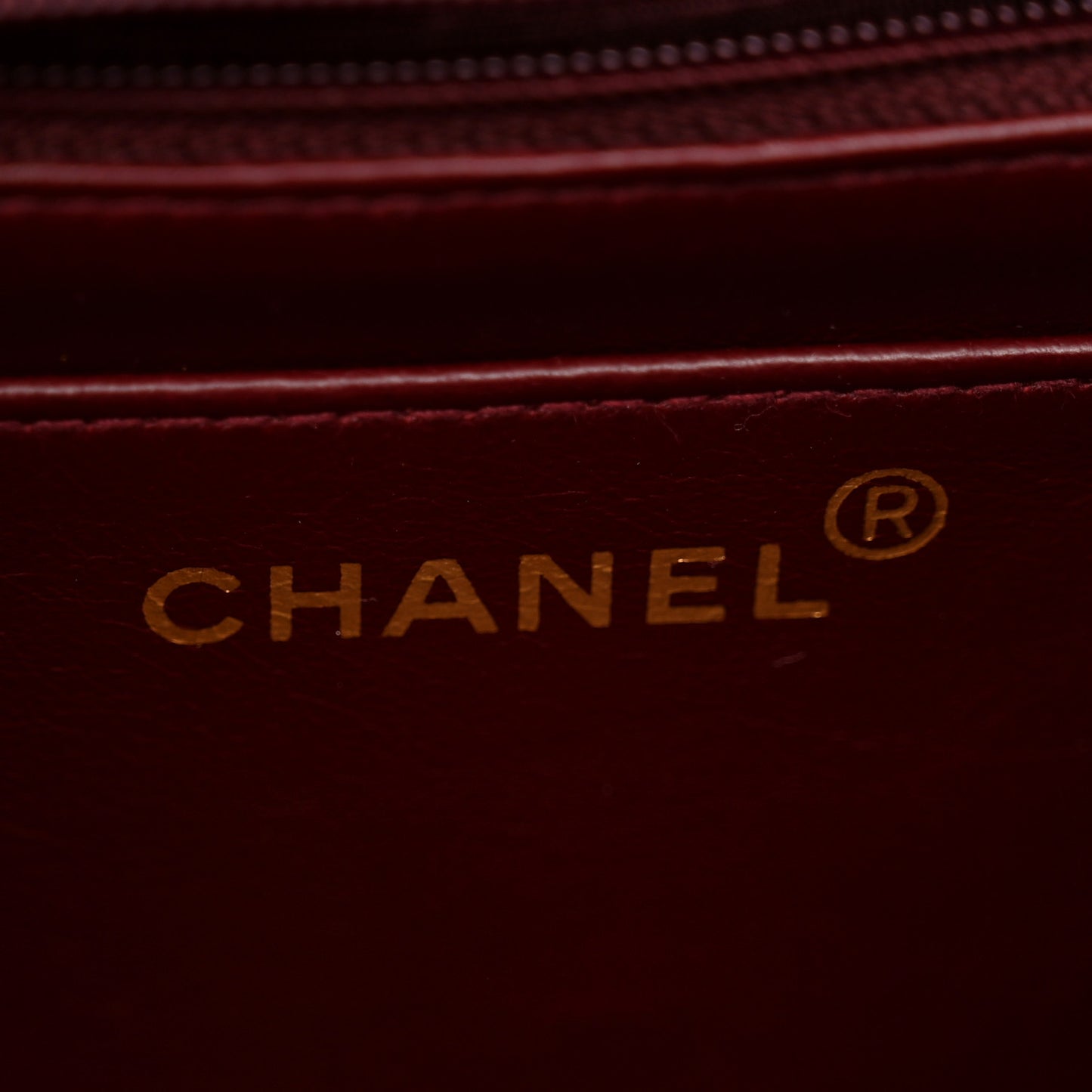 Lambskin Quilted Small Single Flap Navy