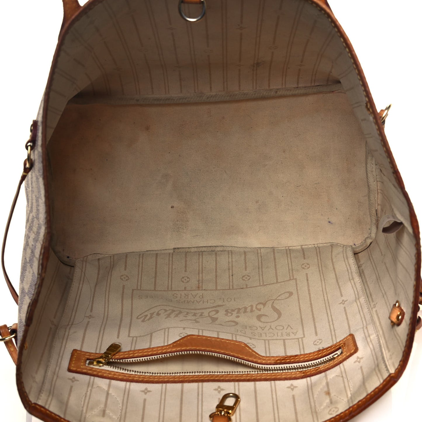 Damier Azur Neverfull MM