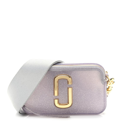 Marc Jacobs Jelly Glitter Small Snapshot Camera Bag Silver Multi 3 of 11
