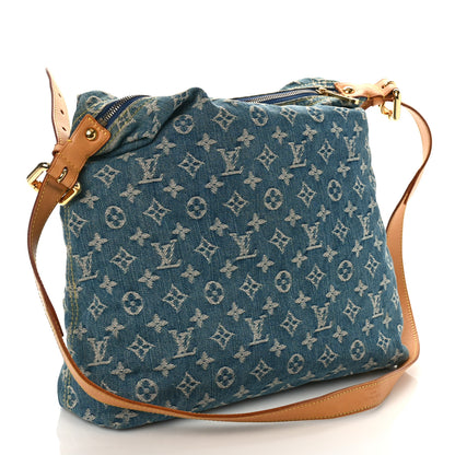 Louis Vuitton Denim Baggy GM Blue 3 of 9