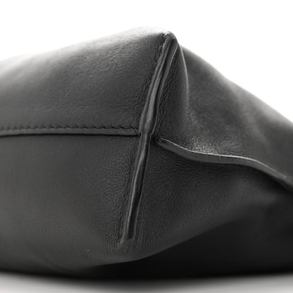Loewe Calfskin Mini Flamenco Knot Clutch Black 9 of 14