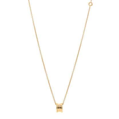 Bulgari 18K Yellow Gold B.Zero1 Pendant Necklace 1 of 3