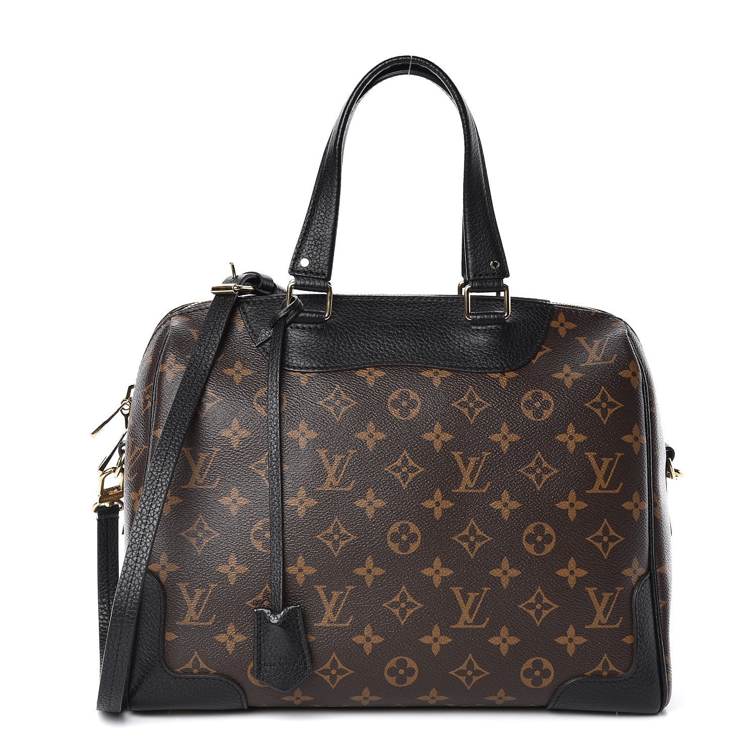 Louis Vuitton Monogram Retiro NM Black 1 of 10