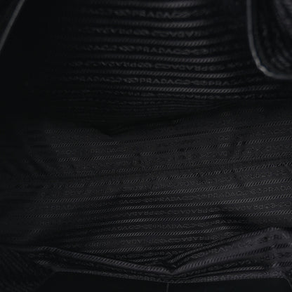 Prada Tessuto Nylon Saffiano Tote Black 5 of 11