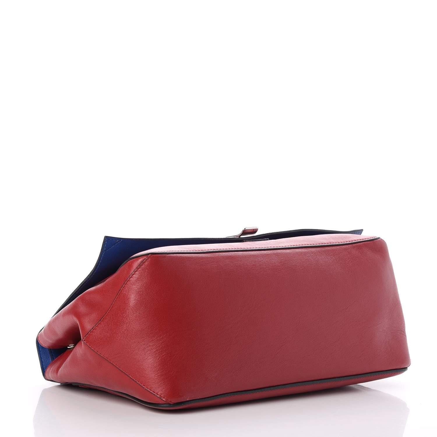 Proenza Schouler Calfskin Double Sided PS Courier Bag Red 4 of 7