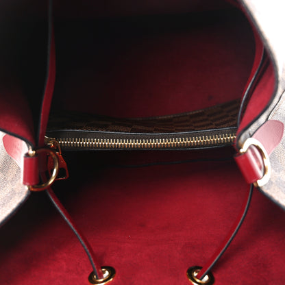 Louis Vuitton Damier Ebene Neonoe MM Cherry Berry 5 of 9