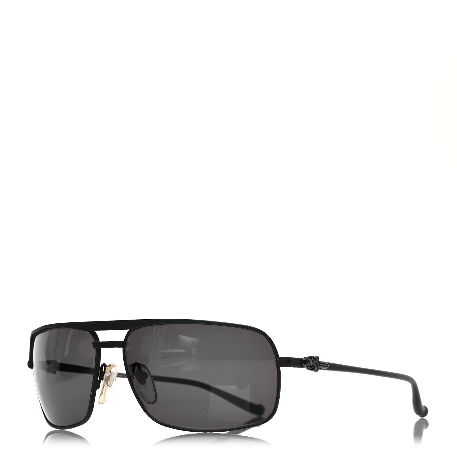 Chrome Hearts Metal BAIT Sunglasses Matte Black 1 of 7