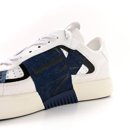 Valentino Garavani Calfskin VL7N Sneakers 40 Denim Blue 10 of 11