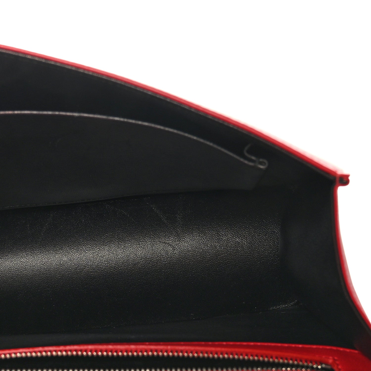 Christian Dior Lambskin Crystal Feather Medium Diorama Flap Bag Red 5 of 9