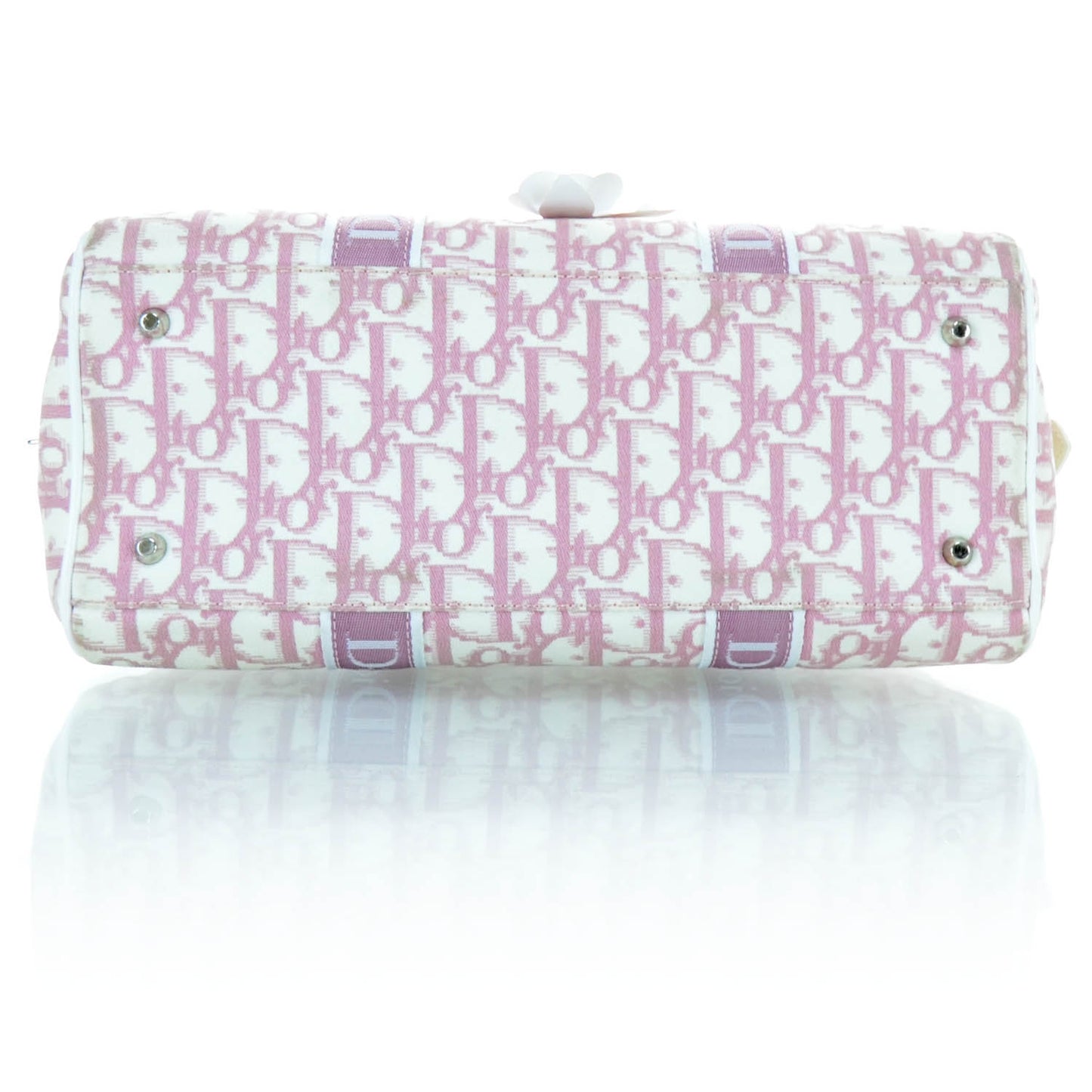 Monogram Girly Boston Pink