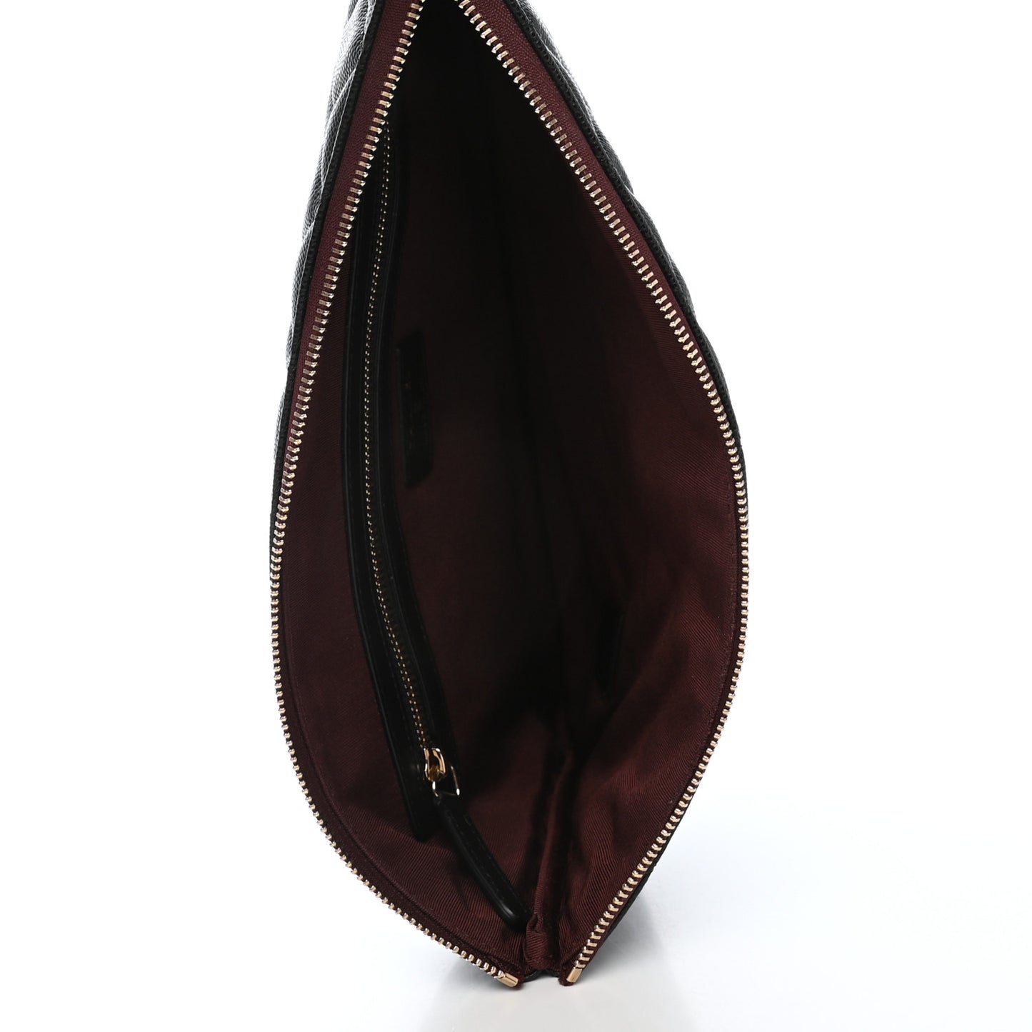 Caviar Quilted Medium Cosmetic Case Black