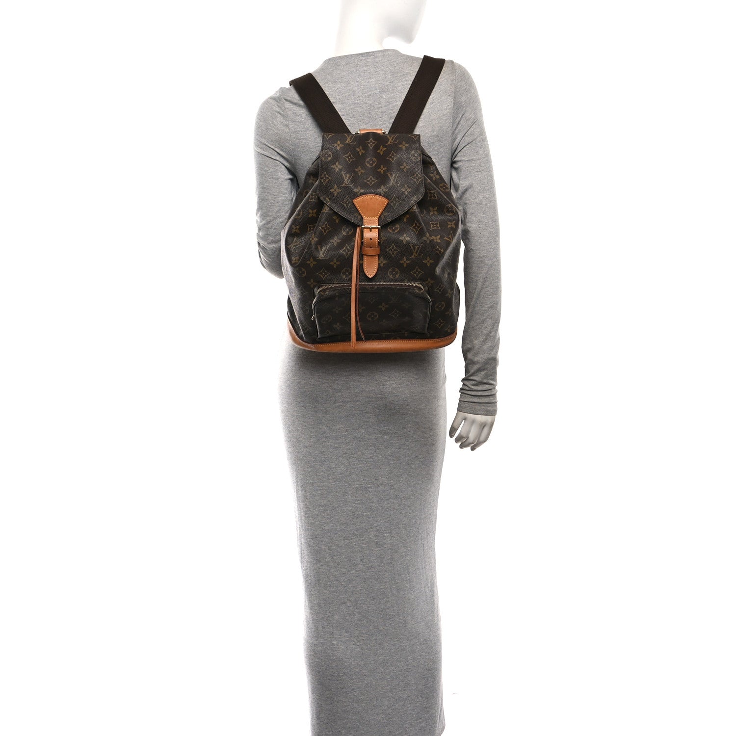 Louis Vuitton Monogram Montsouris GM Backpack 2 of 10