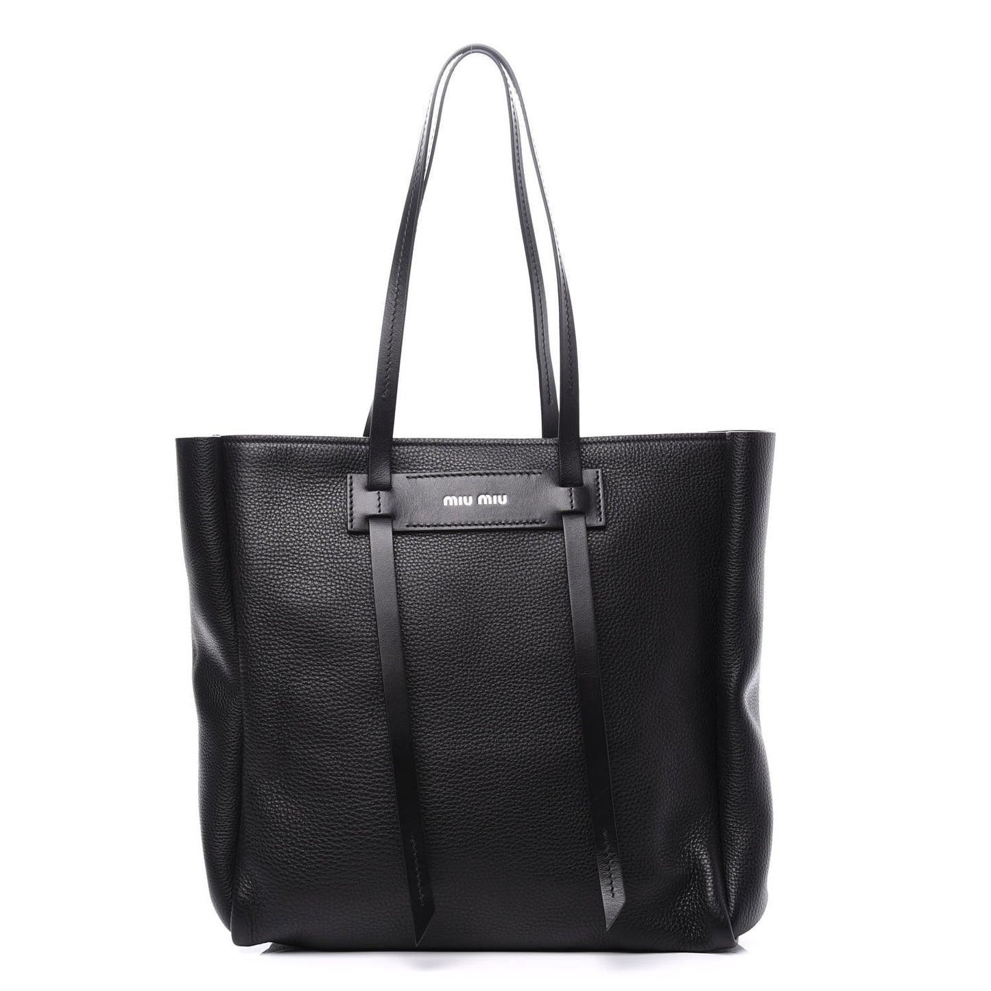 Vitello Daino Tote Black