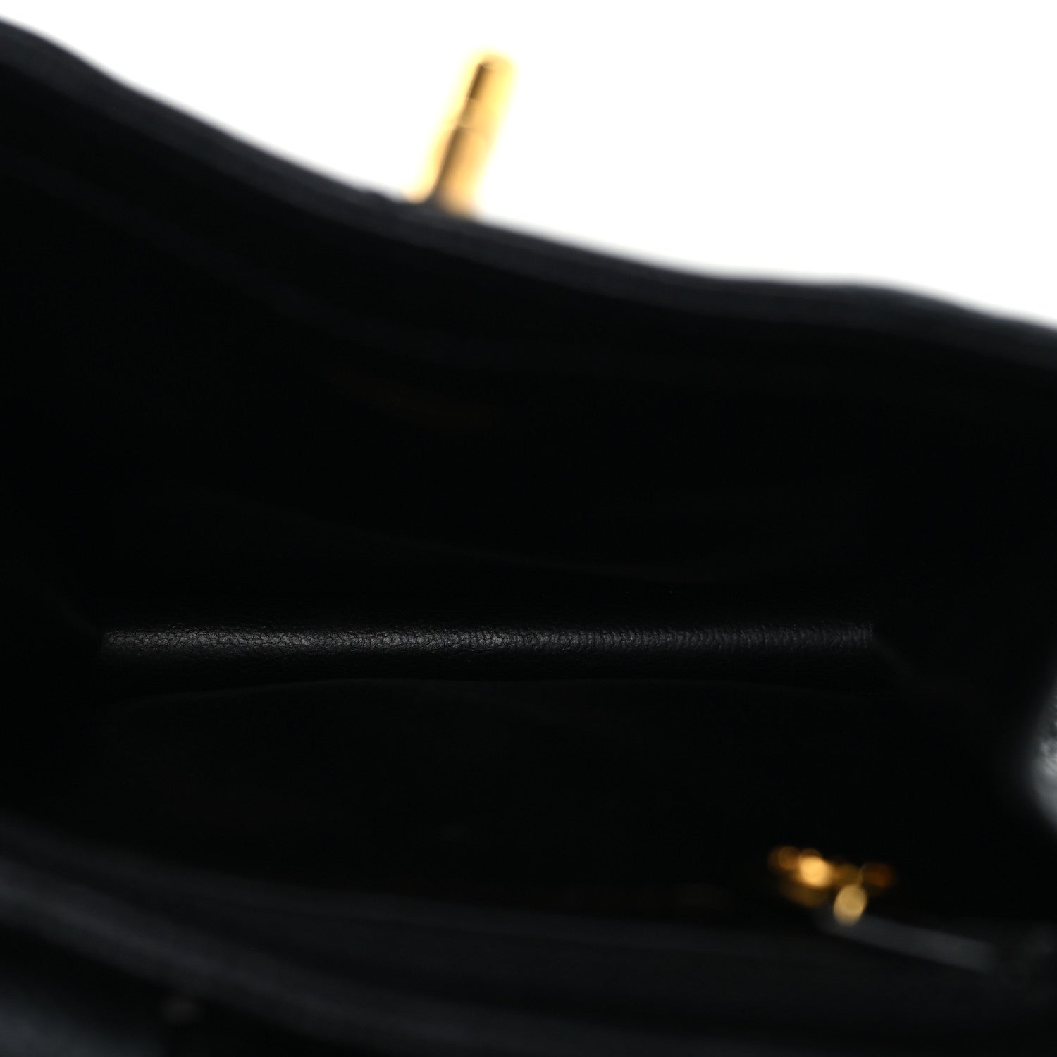 Chanel Caviar Quilted Double Belt Flap Waist Bag 70 28 Black 6 of 12