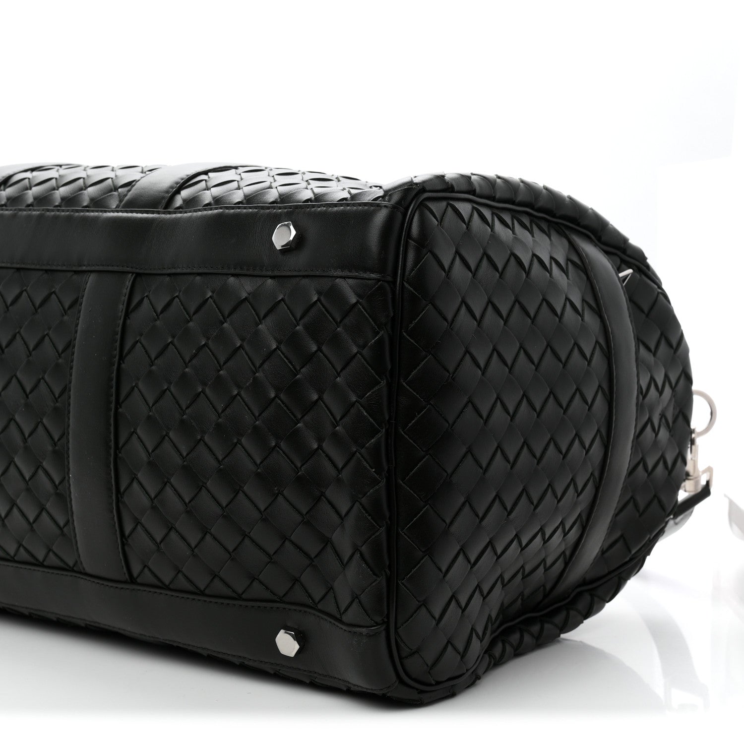 Bottega Veneta Nappa Intrecciato Duffle Bag Dark Green 9 of 9