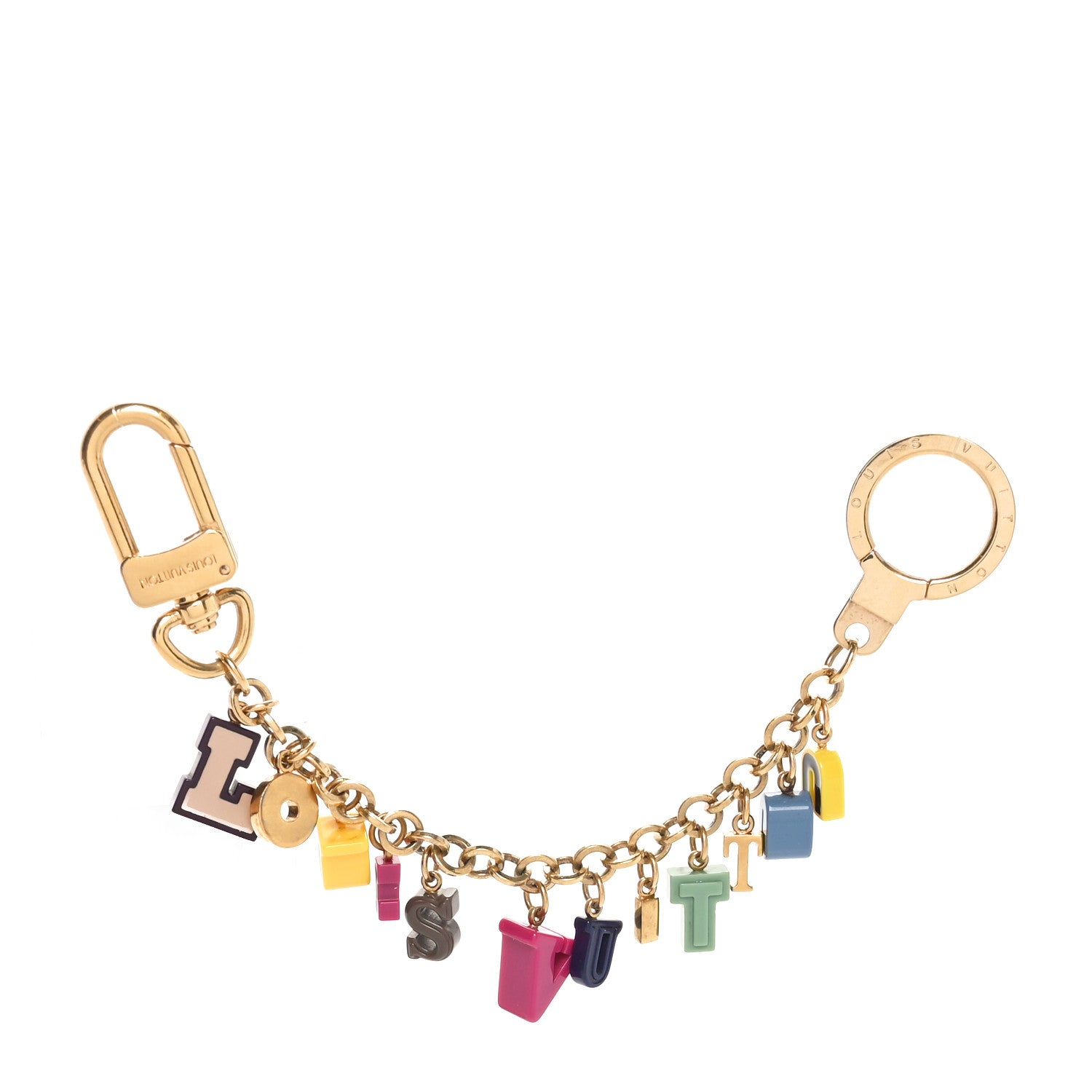 Louis Vuitton Resin Playtime Bag Charm Multicolor 1 of 3