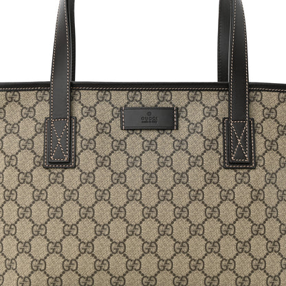 Gucci GG Supreme Monogram Small Joy Tote Dark Brown 8 of 11