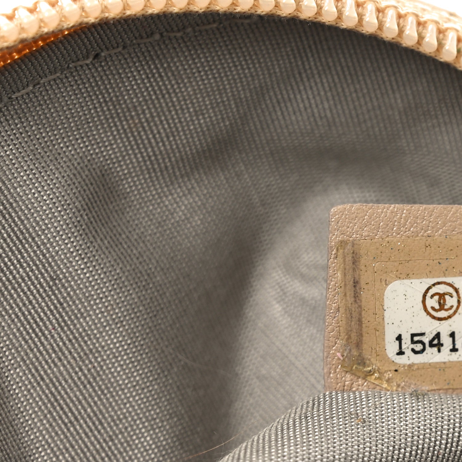 Chanel Metallic Aged Calfskin Quilted Palette Cosmetic Case Gold 7 of 10