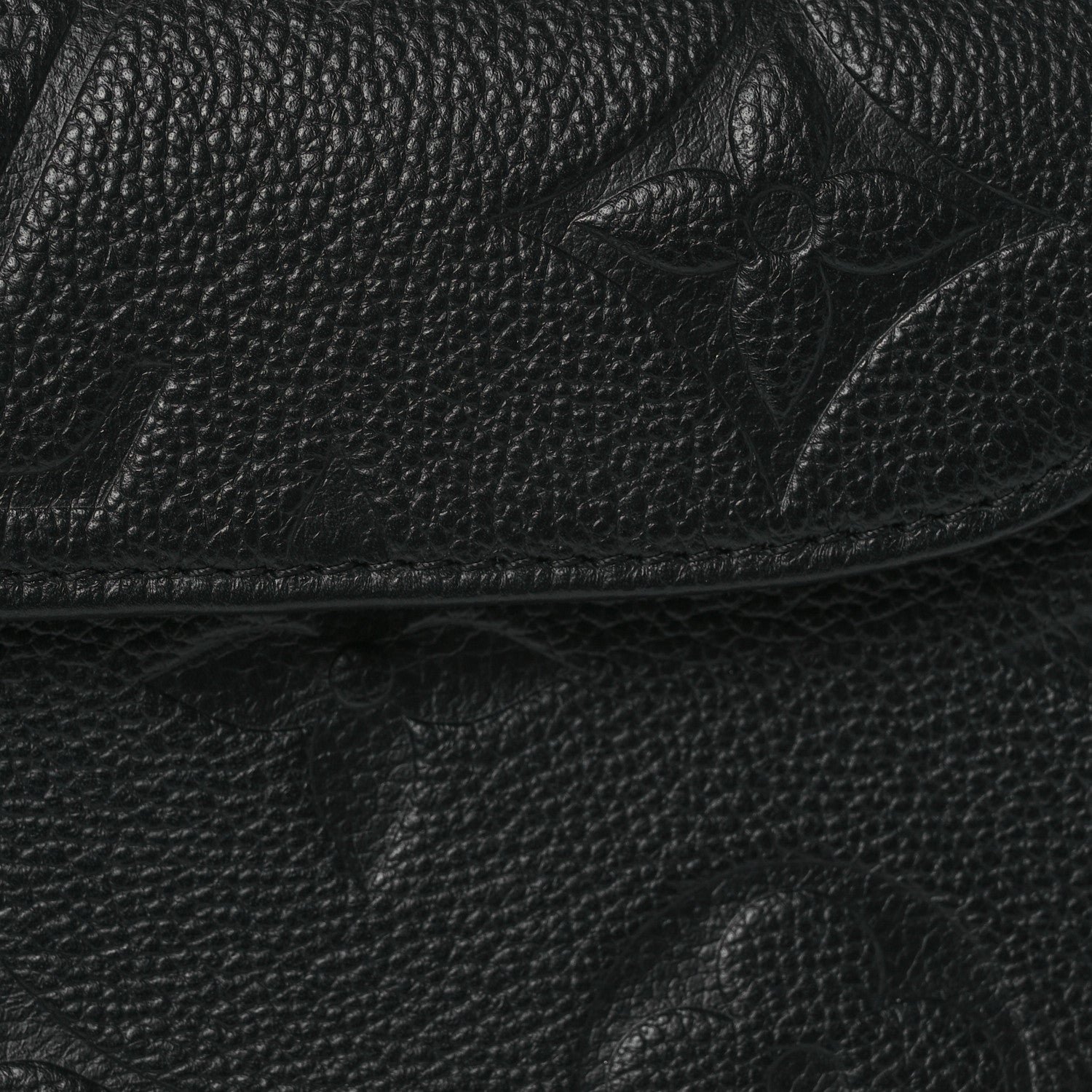 Louis Vuitton Empreinte Monogram Giant Ivy Wallet On Chain Black 7 of 10