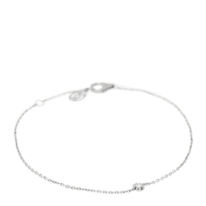 Cartier 18K White Gold Diamond XS D'Amour Bracelet 1 of 5