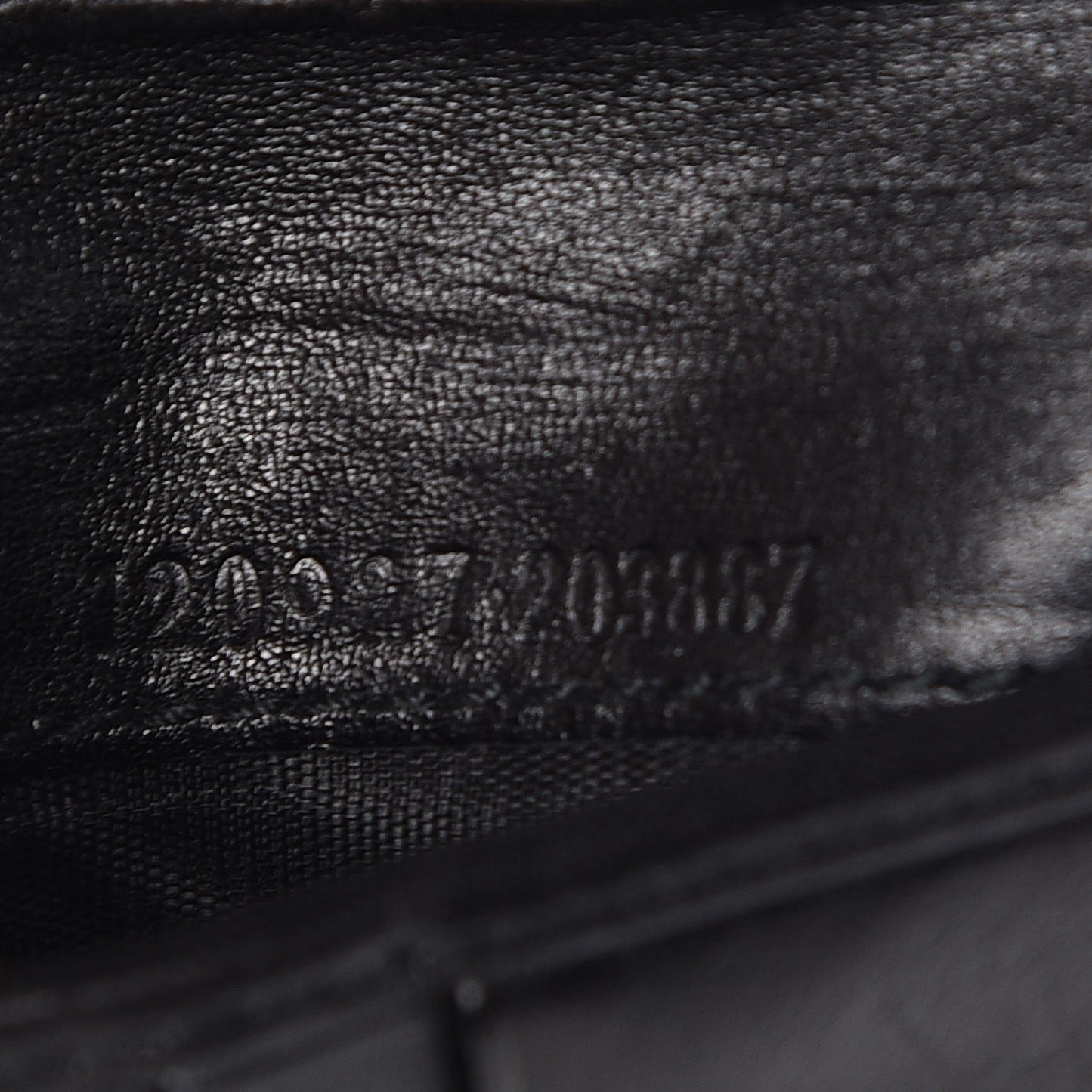 Calfskin Web Compact Wallet Black