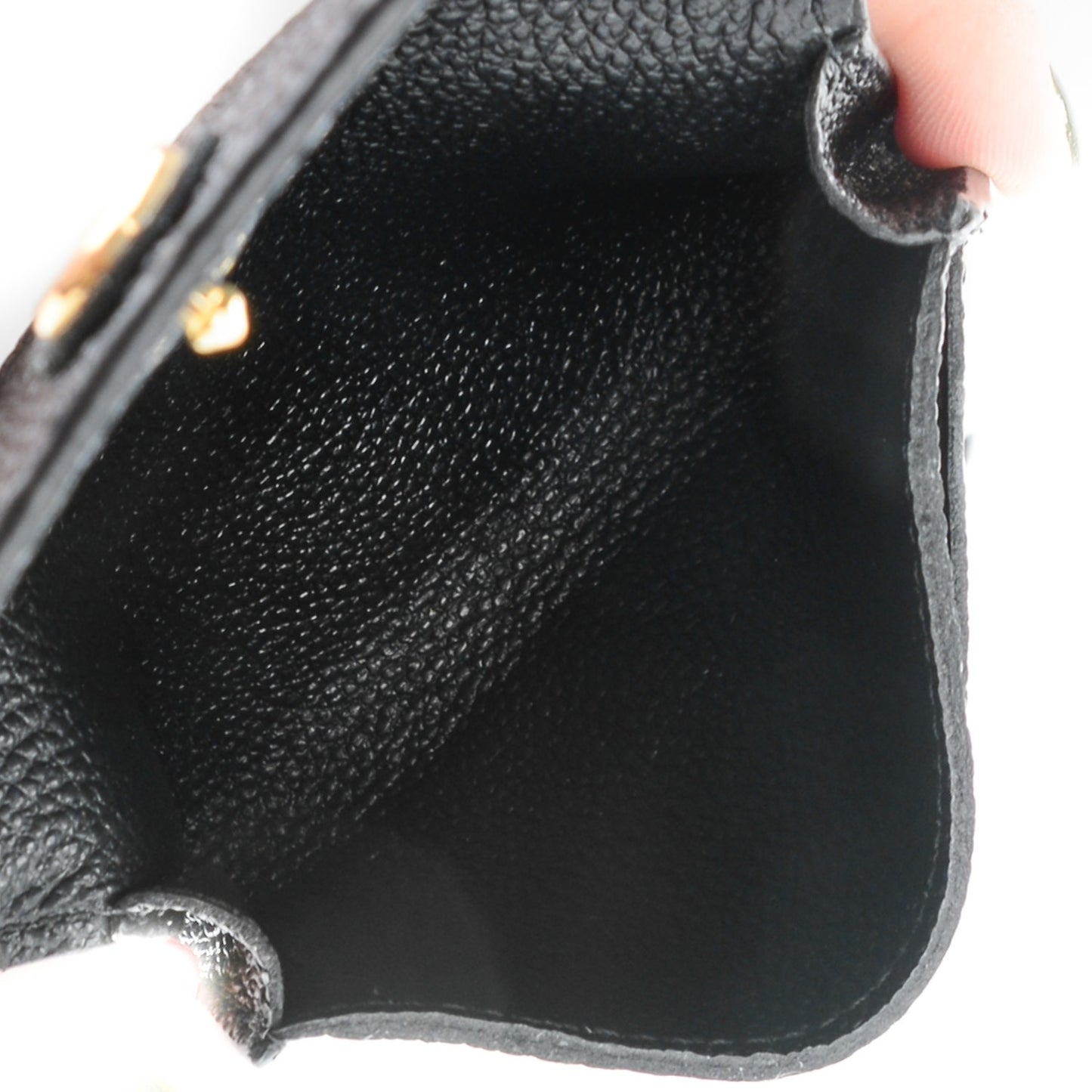 Empreinte Business Card Holder Black