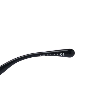 Chanel Acetate Strass Square Sunglasses 5422-B Black White 5 of 7