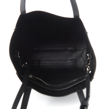 Balenciaga Calfskin XXS Everyday Tote Black 6 of 9