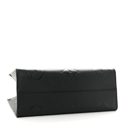 Louis Vuitton Empreinte Monogram Giant Onthego GM Black 4 of 12