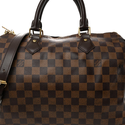 Louis Vuitton Damier Ebene Speedy Bandouliere 30 8 of 13