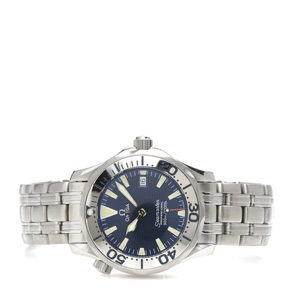 Omega Stainless Steel 36mm Seamaster Professional Quartz Watch Blue 2263.80 3 of 6