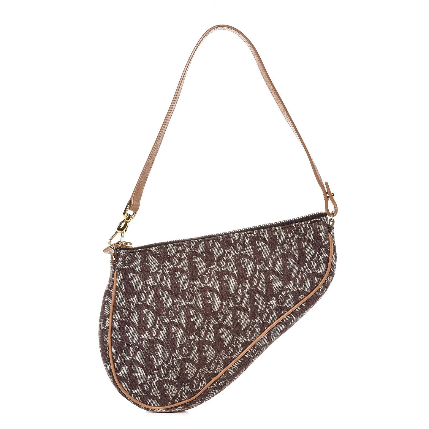 Monogram Mini Saddle Pochette Brown