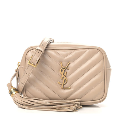 Saint Laurent Calfskin Matelasse Monogram Lou Belt Bag Light Natural 1 of 4