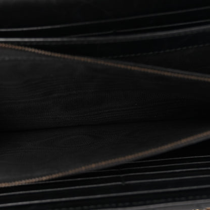 Gucci Calfskin Matelasse GG Marmont Chain Wallet Black 7 of 13