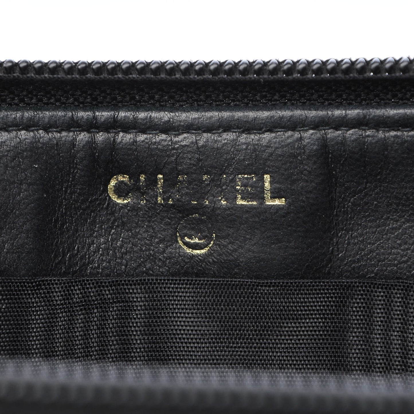 Caviar Timeless CC Zip Around Wallet Black