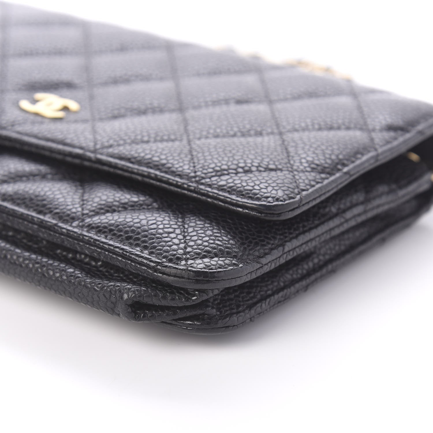 Chanel Caviar Quilted Wallet On Chain WOC Black 7 of 11