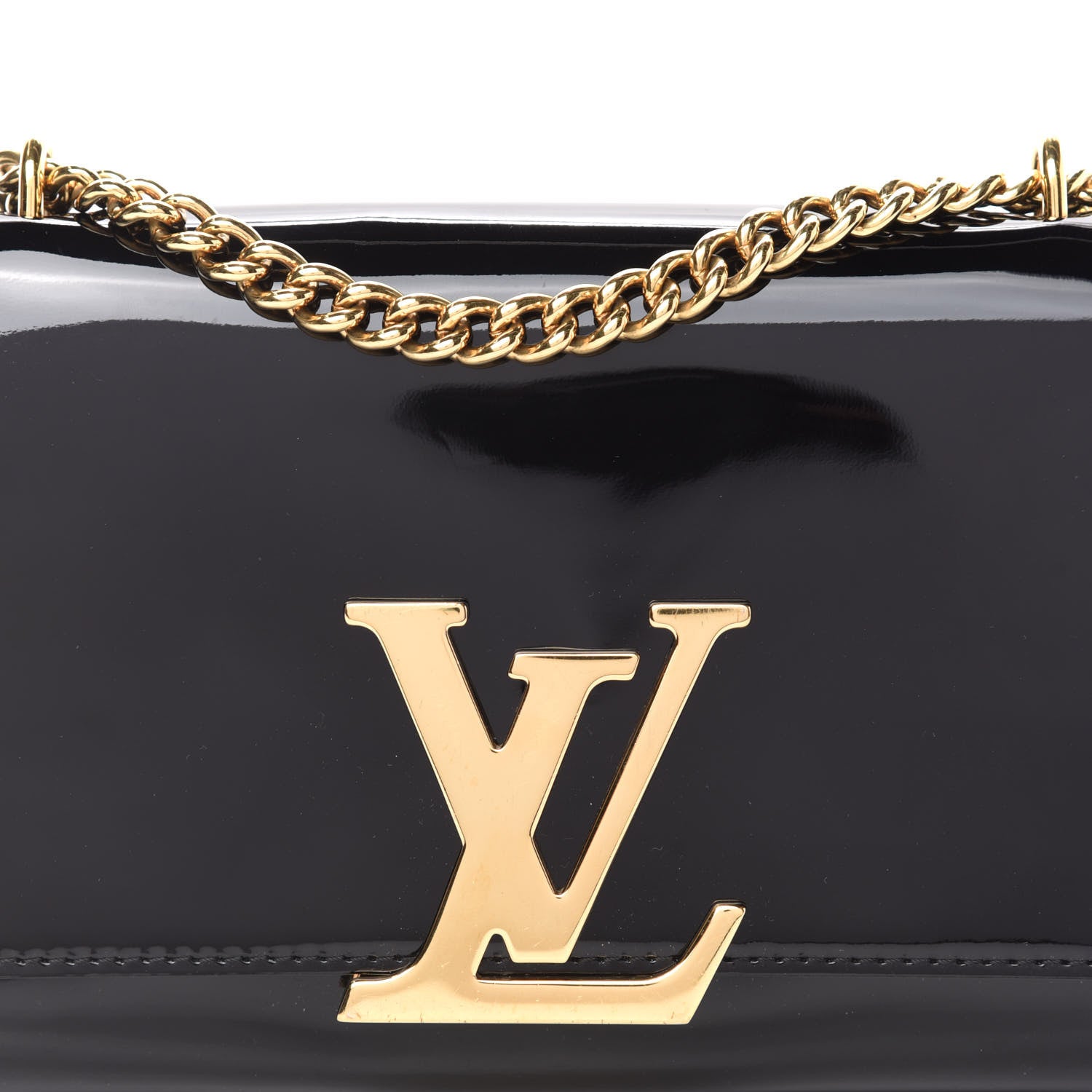 Louis Vuitton Patent Chain Louise Black 10 of 10