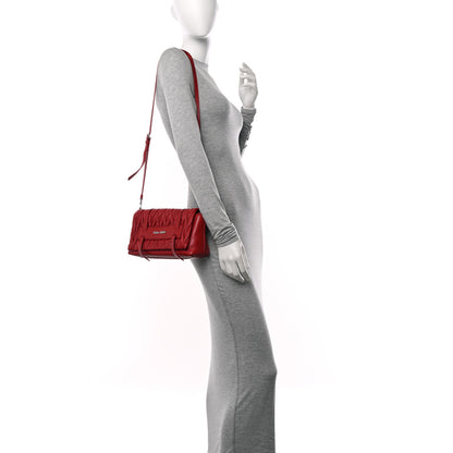 Miu Miu Nappa Matelasse Messenger Fuoco 2 of 13