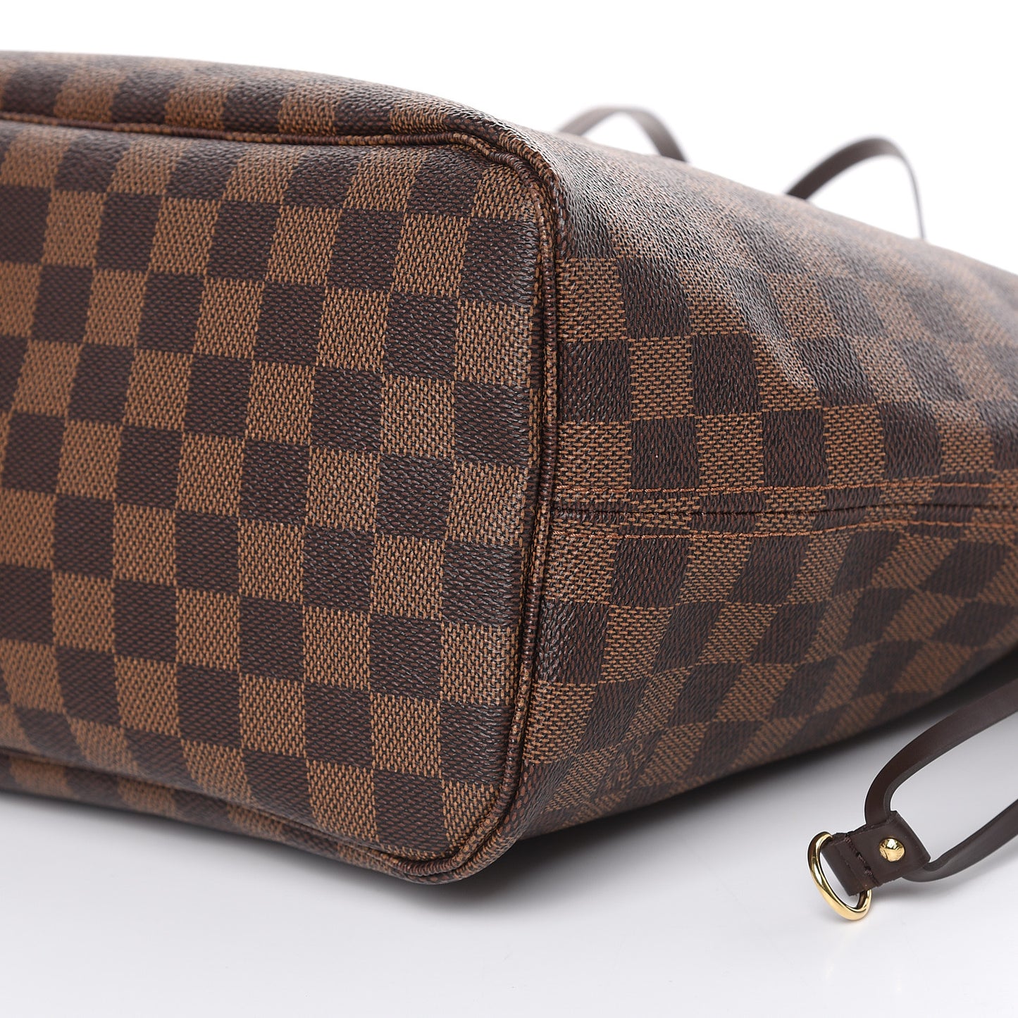 Damier Ebene Neo Neverfull MM Rose Ballerine