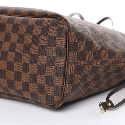 Louis Vuitton Damier Ebene Neo Neverfull MM Rose Ballerine 10 of 10