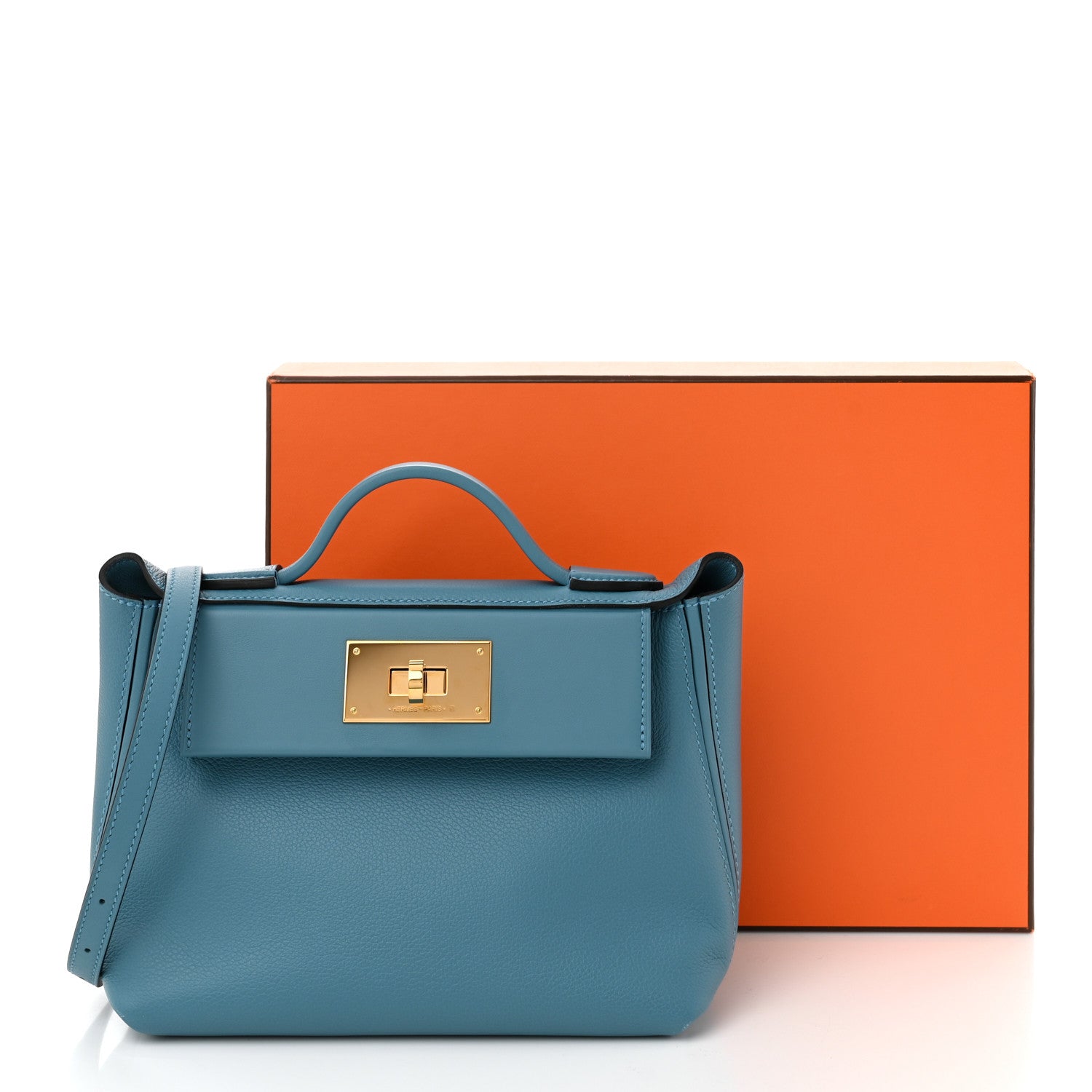 Hermes Evercolor Swift 24/24 21 New Blue Jean 11 of 11
