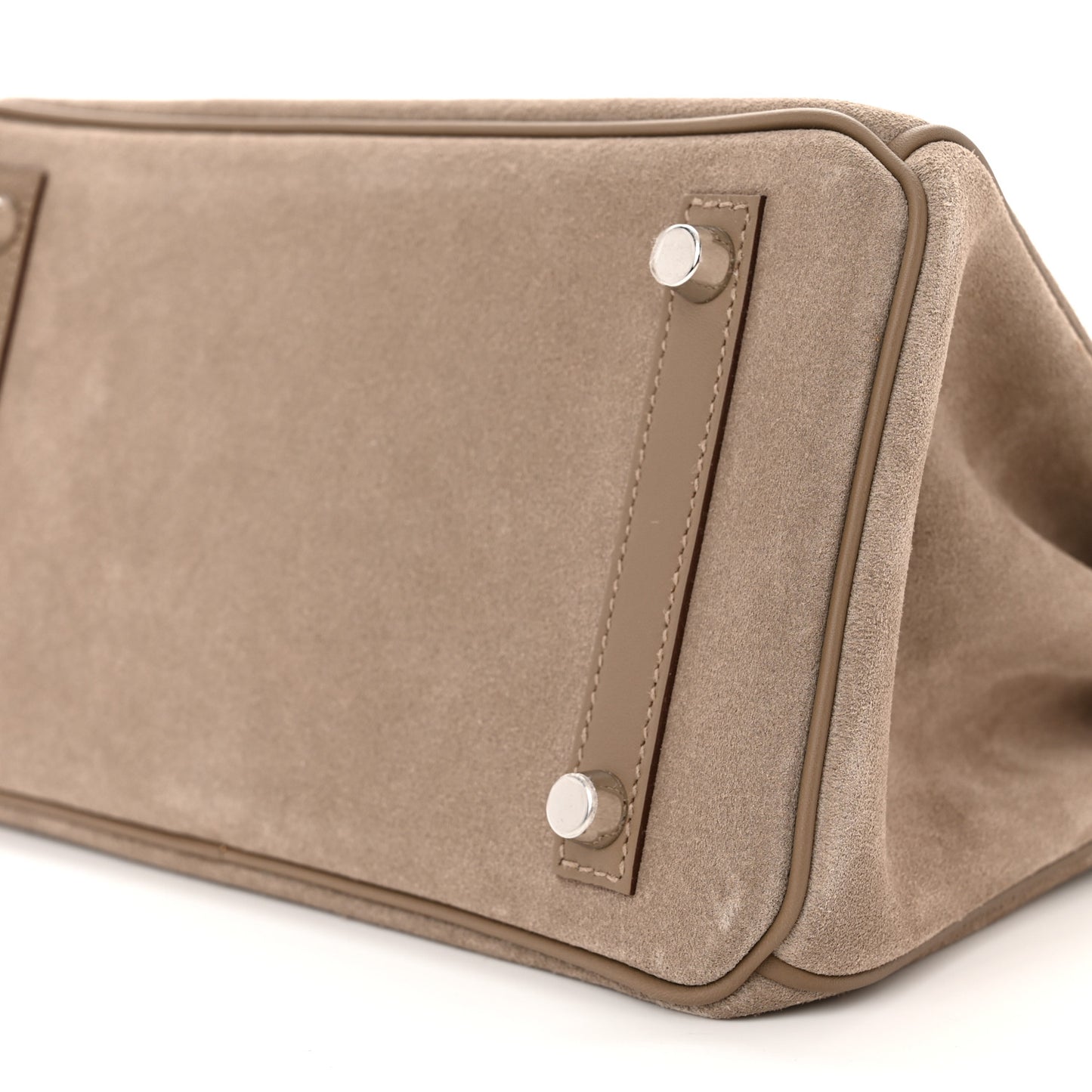 Veau Doblis Swift Grizzly Birkin 25 Gris Caillou Etoupe