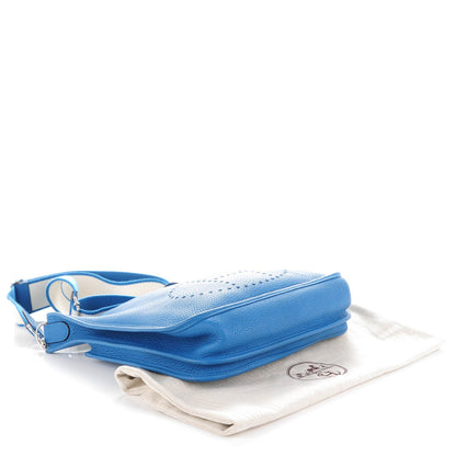 Hermes Taurillon Clemence Amazone Evelyne III PM Mykonos 4 of 7