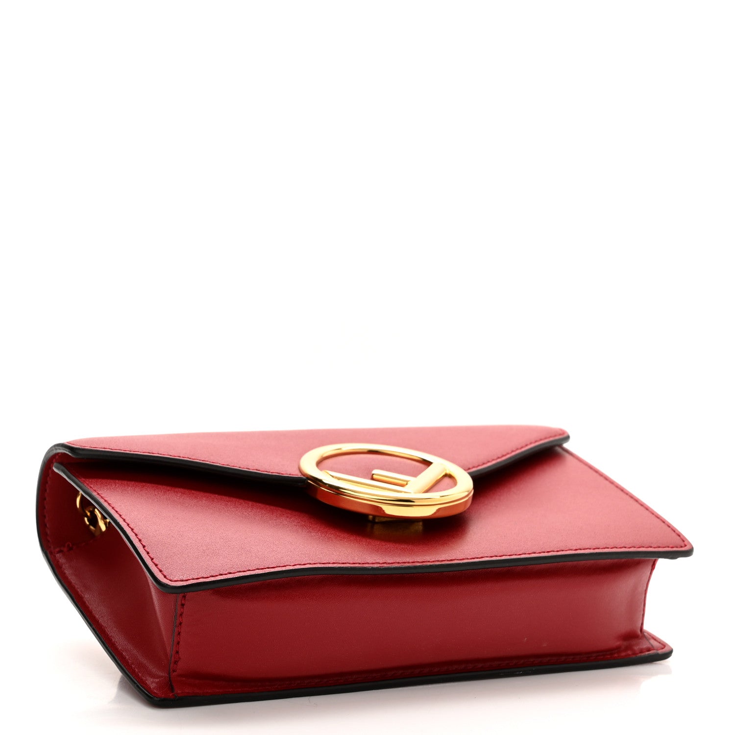 Fendi Vitello Liberty Lucido F is Fendi Envelope Belt Bag Fragola 5 of 13