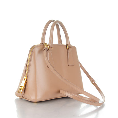 Prada Saffiano Vernice Small Promenade Tote Cammeo 3 of 8